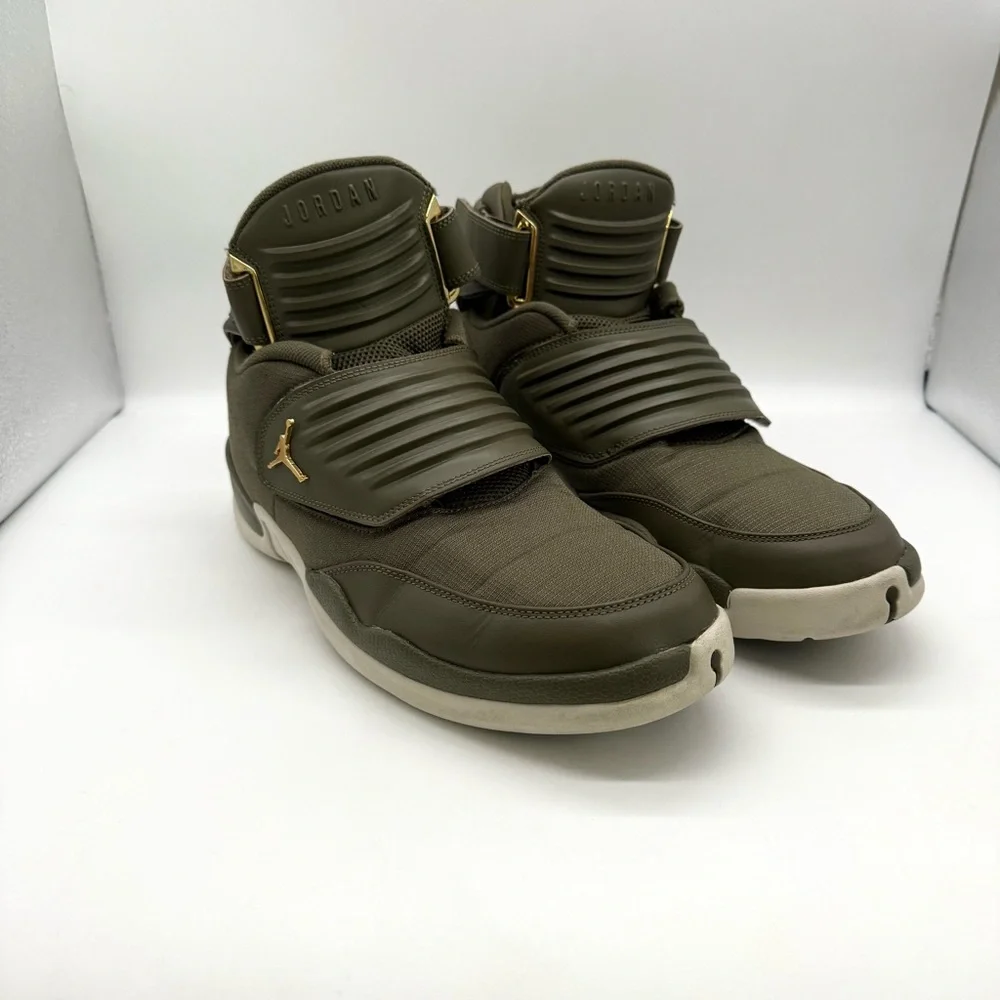 Air Jordan Generation 23 Basketball Shoes Olive Green Men's Size 13